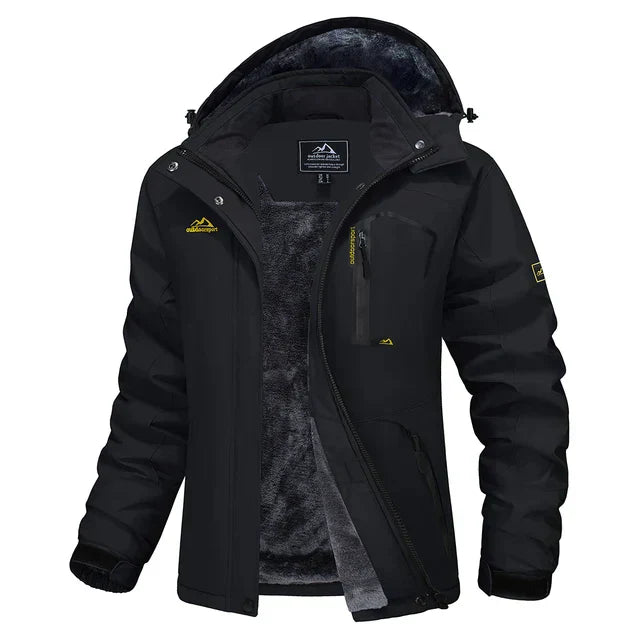 Waterproof Womens Jacket Street-wave HILONNA Windproof Warm Fleece Lined Outdoor Coat For Women