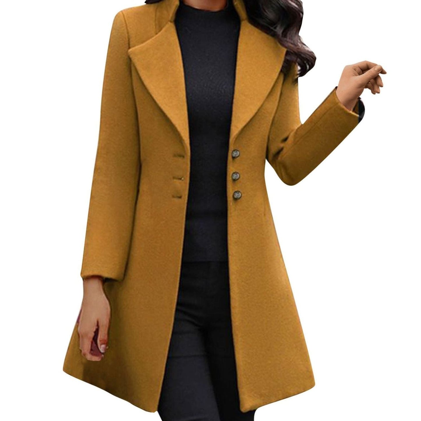 Timeless Street Wave Marike Wool Coat For Women With Water Resistant Exterior And Cozy Lining