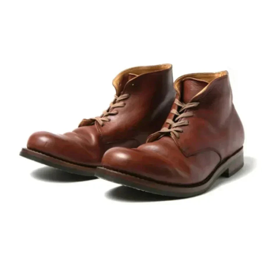 Street-wave Mens Leather Boots Durable Sole For All Weather Timeless Style Premium Craftsmanship For Everyday Wear