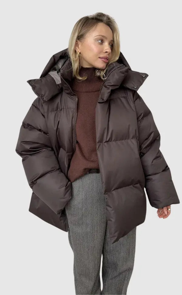 Street-Wave Women's Puffer Jacket Ultra Warm Modern Design for Winter Comfort All-Season Warmth