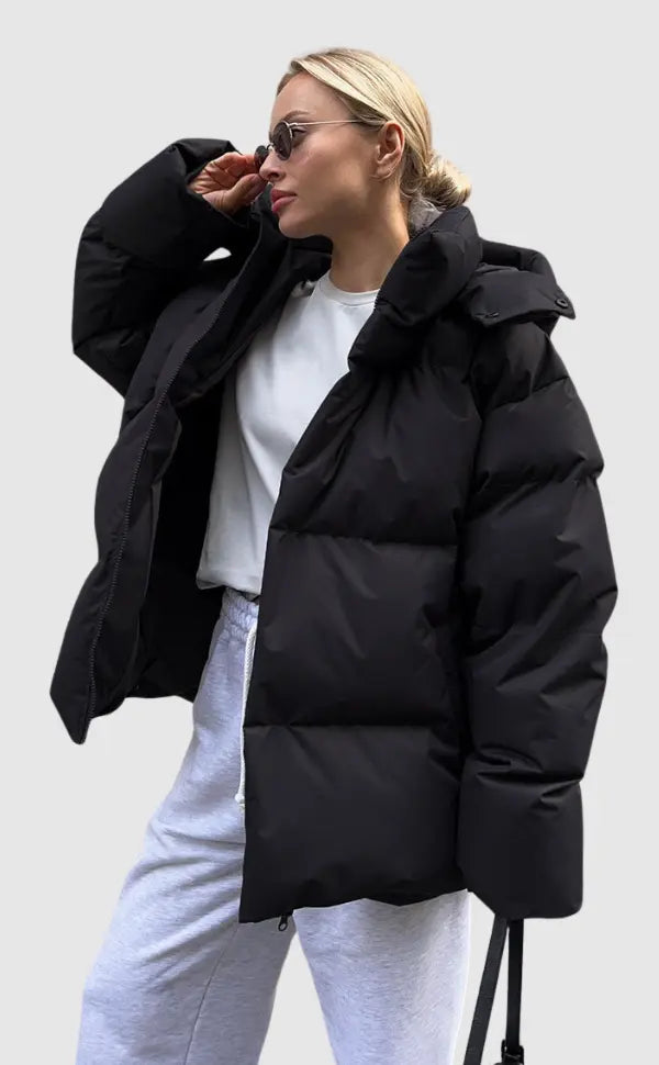 Street-Wave Women's Puffer Jacket Ultra Warm Modern Design for Winter Comfort All-Season Warmth