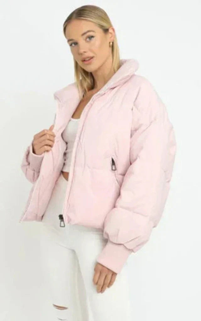 Street-wave Sofia Lightweight Puffer Jacket For Women Warm, Trendy And Versatile