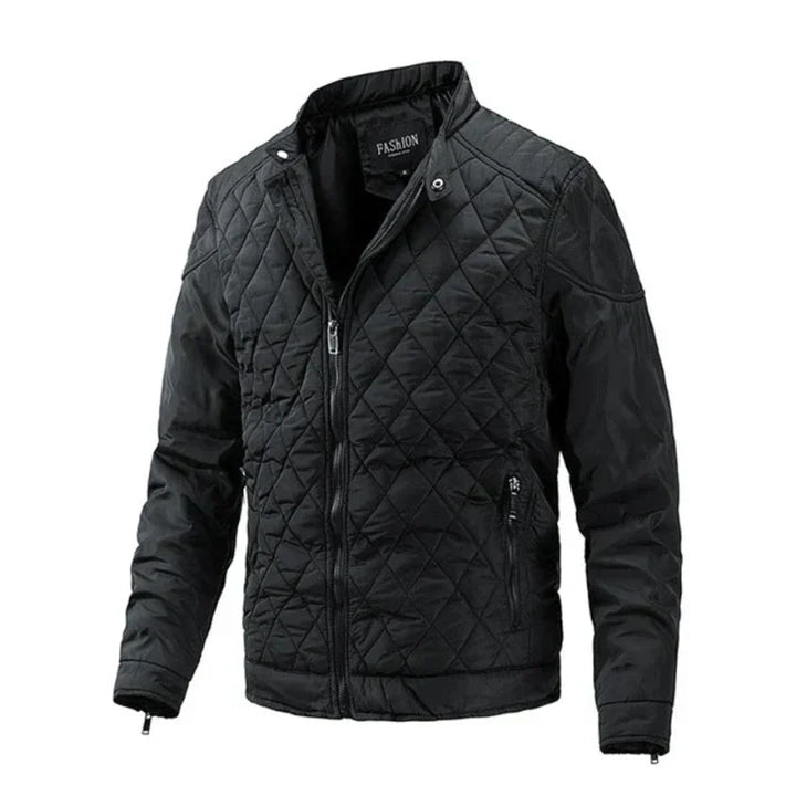 Street-Wave Men's Winter Jacket Warmth and Comfort With Practical Zippers and Durable Design