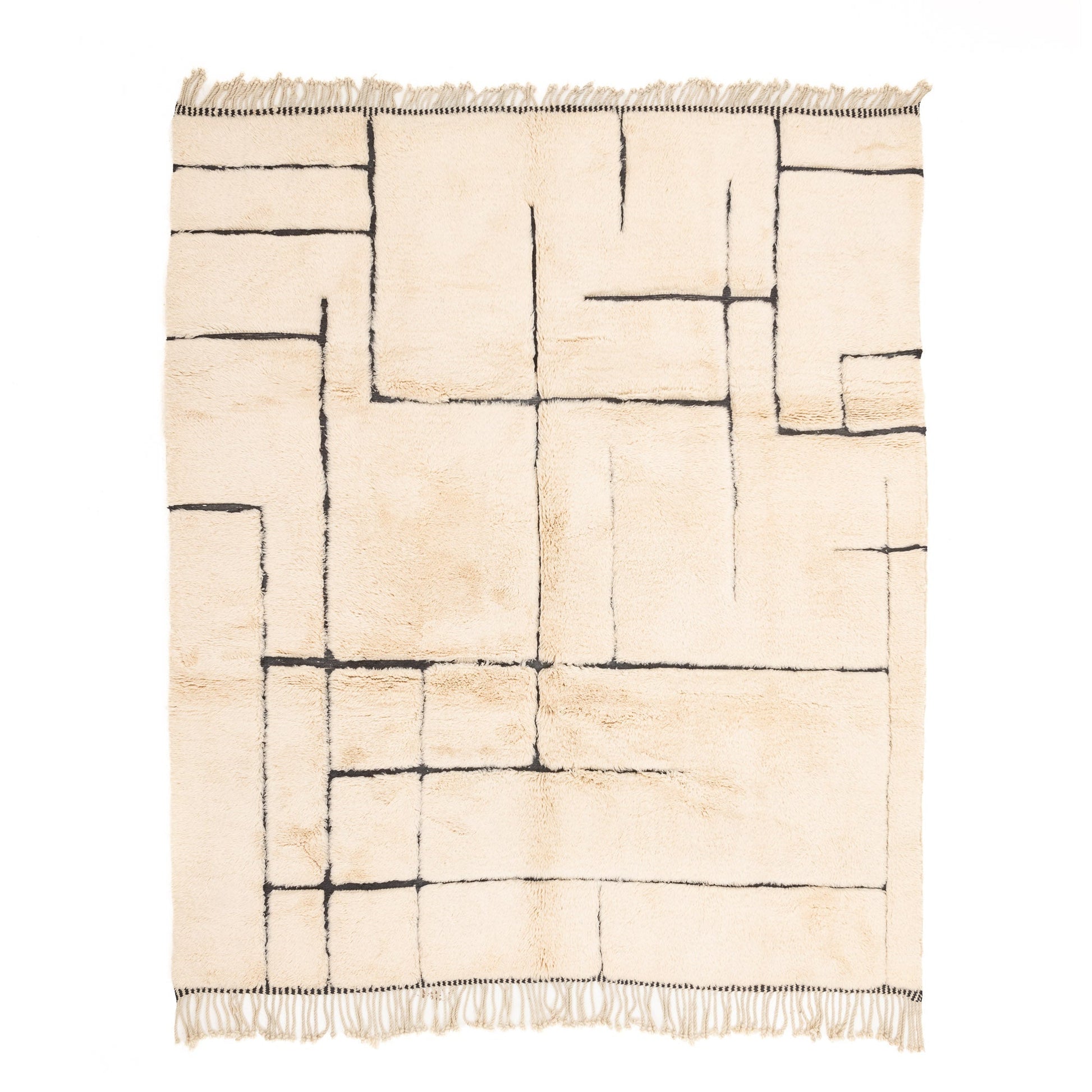 Mystery Path - Luxury Shag Moroccan Rug - Street-Wave