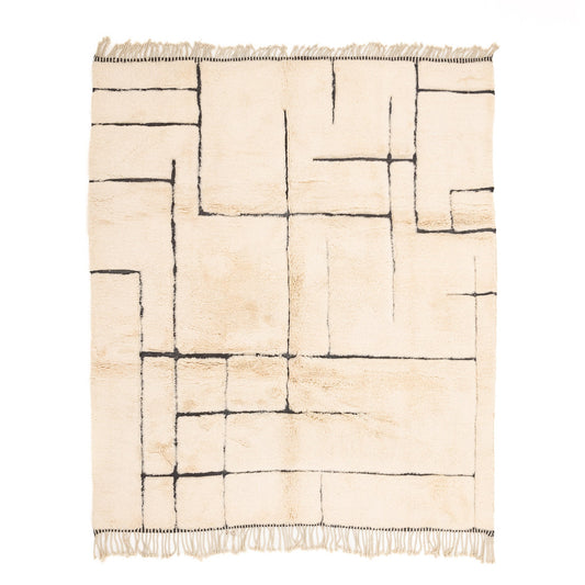 Mystery Path - Luxury Shag Moroccan Rug - Street-Wave