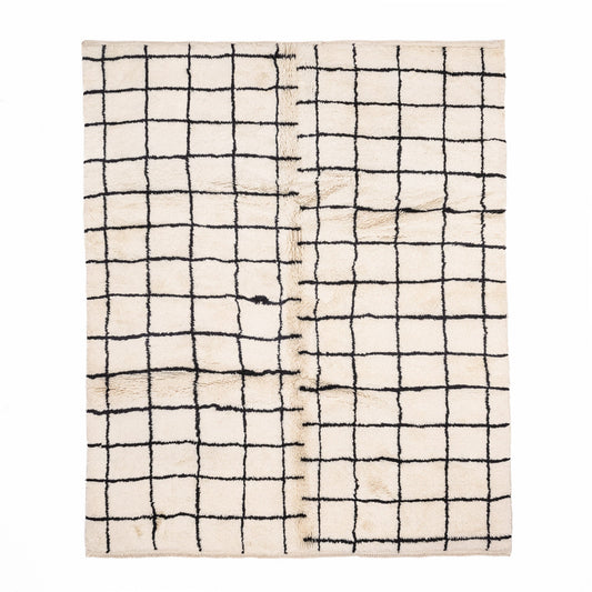 Rahim - Luxury Shag Moroccan Rug - Street-Wave