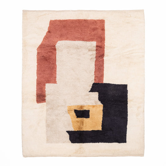 Gzoula - Luxury Shag Moroccan Rug - Street-Wave