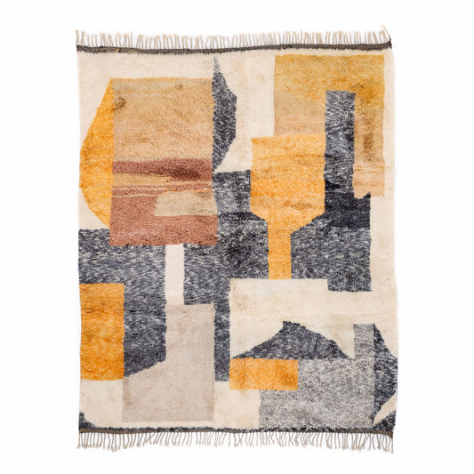 Memories - Luxury Shag Moroccan Rug - Street-Wave