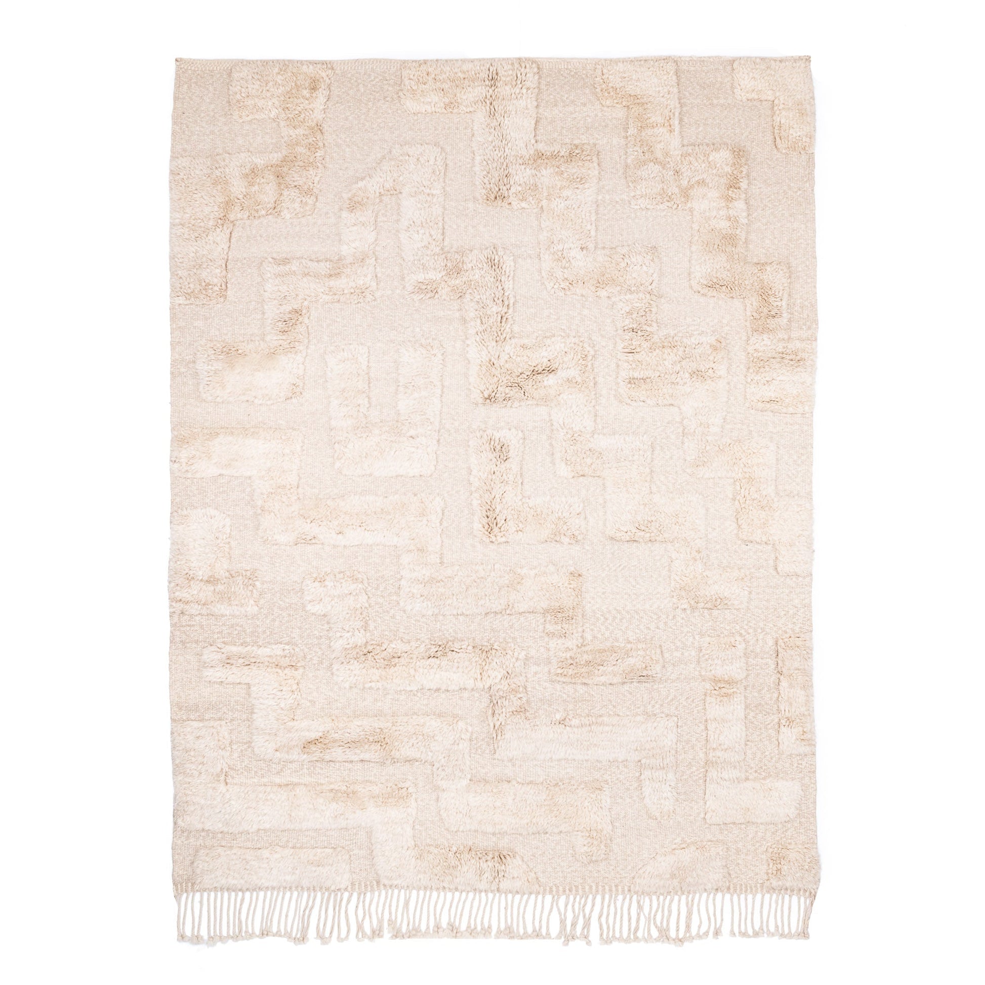 Tahra - Luxury Shag Moroccan Rug - Street-Wave