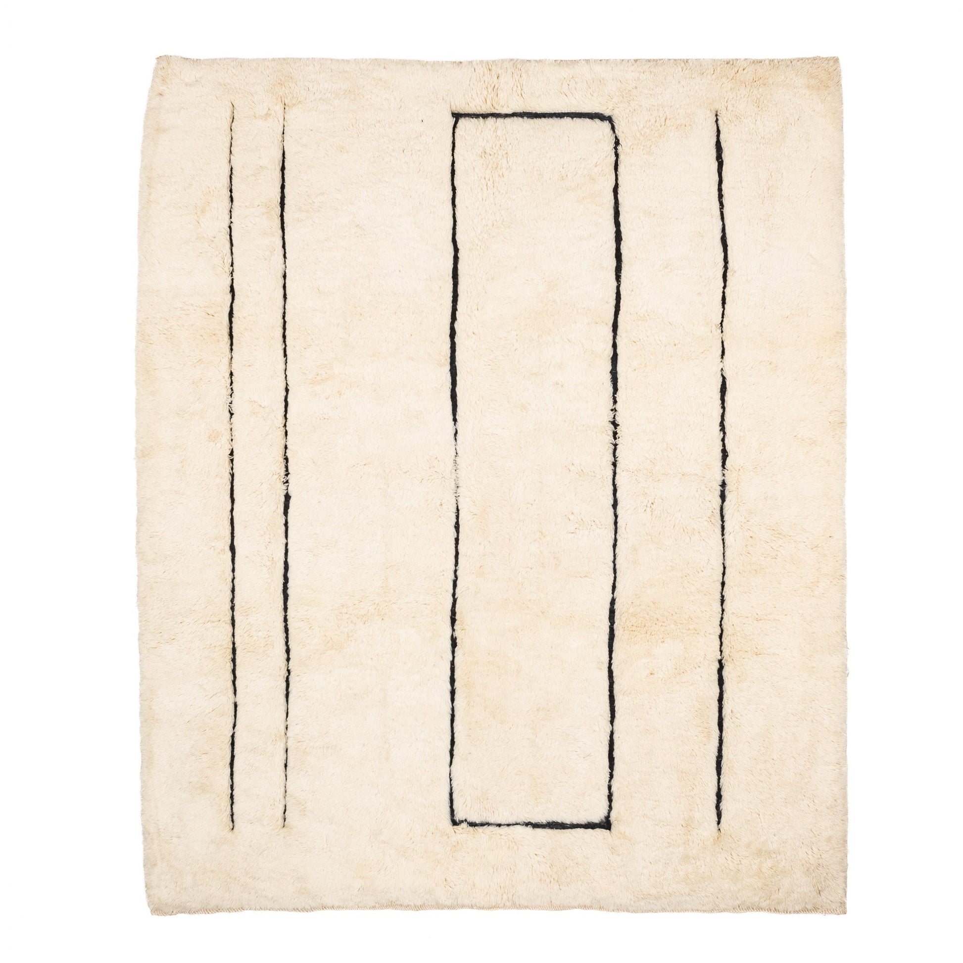 Munira - Luxury Shag Moroccan Rug - Street-Wave