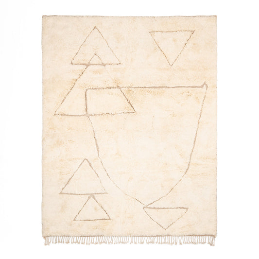 Serenity Peaks - Luxury Shag Moroccan Rug - Street-Wave