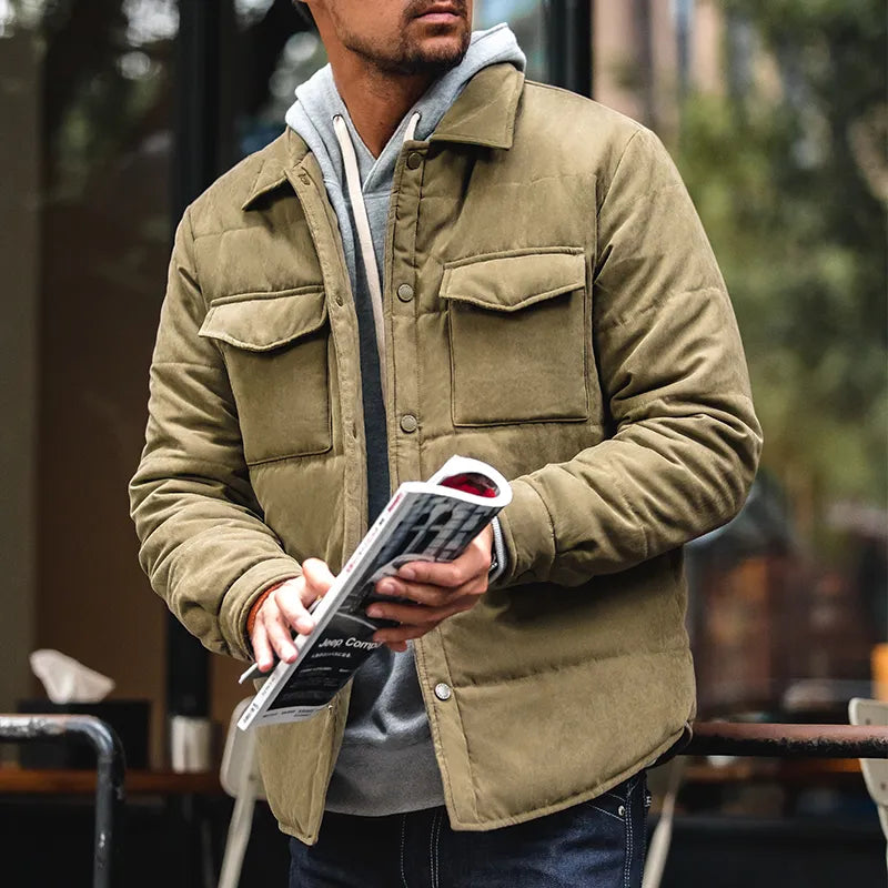 Street-Wave Puffer Jacket For Men Outdoor Adventure Warmth And Comfortable Fit Everyday Wear