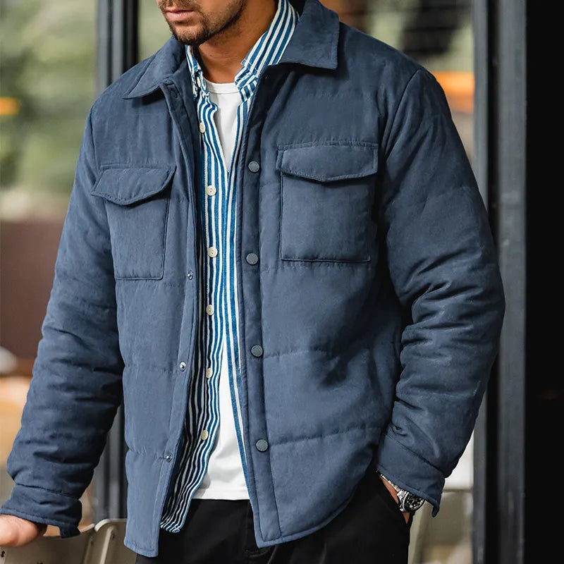 Street-Wave Puffer Jacket For Men Outdoor Adventure Warmth And Comfortable Fit Everyday Wear