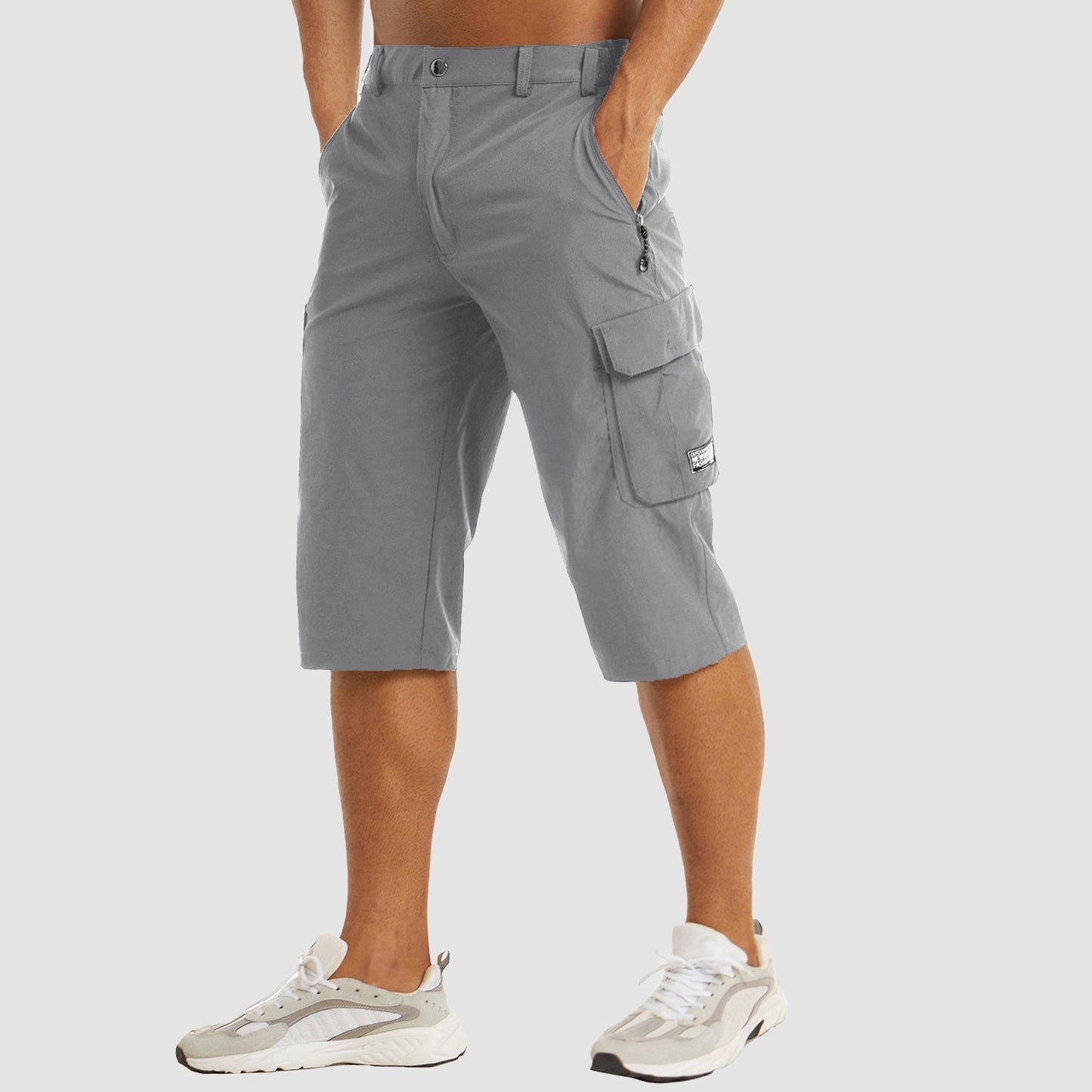 Street-Wave Men's Quick Dry Cargo Shorts Nylon Elastane For All Day Comfort And Versatility