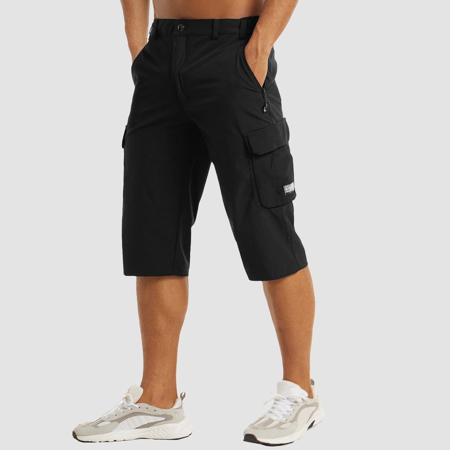 Street-Wave Men's Quick Dry Cargo Shorts Nylon Elastane For All Day Comfort And Versatility