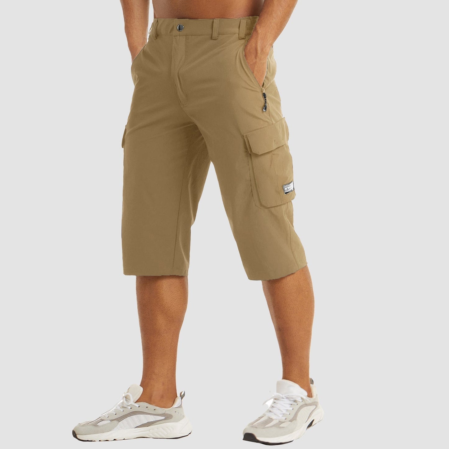 Street-Wave Men's Quick Dry Cargo Shorts Nylon Elastane For All Day Comfort And Versatility
