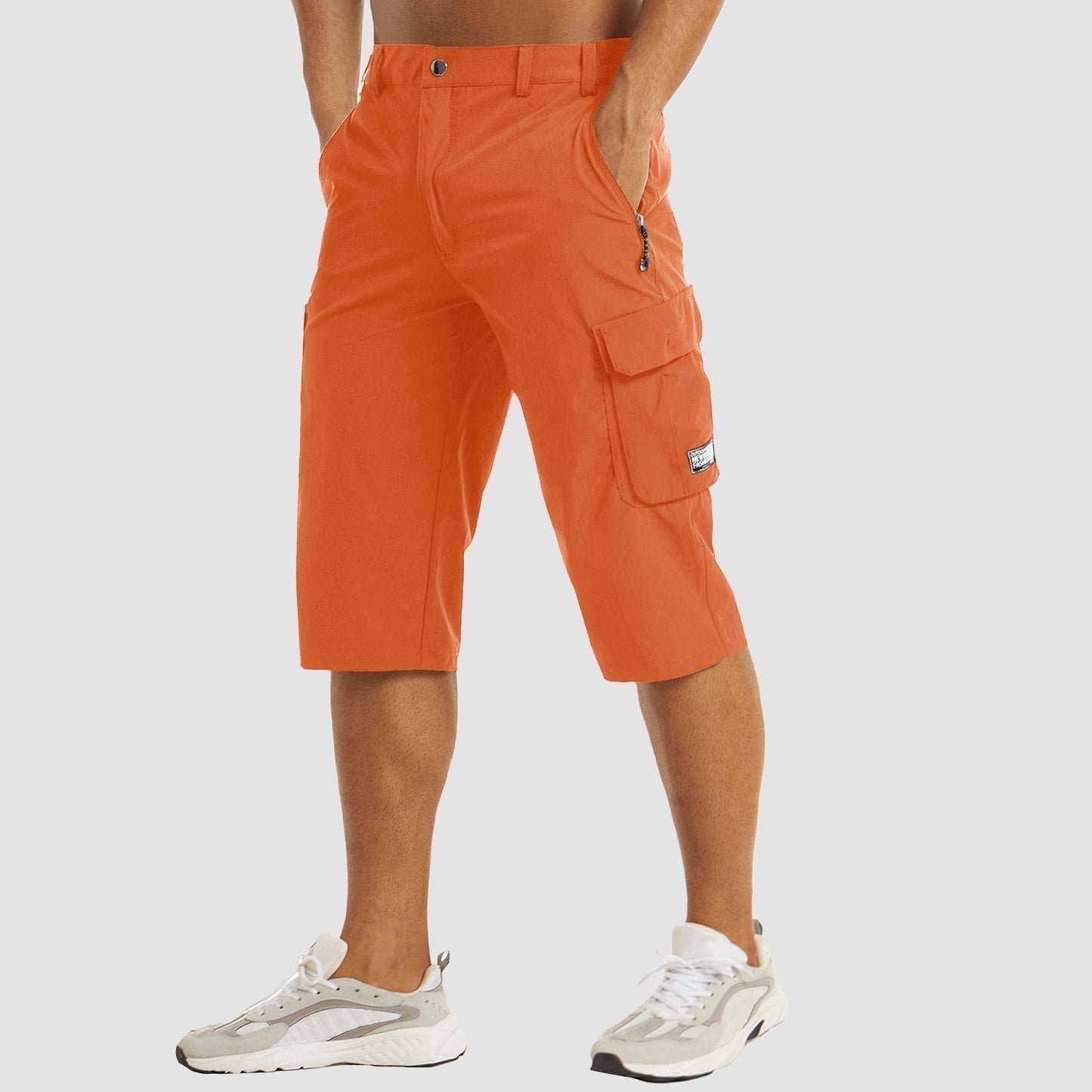 Street-Wave Men's Quick Dry Cargo Shorts Nylon Elastane For All Day Comfort And Versatility