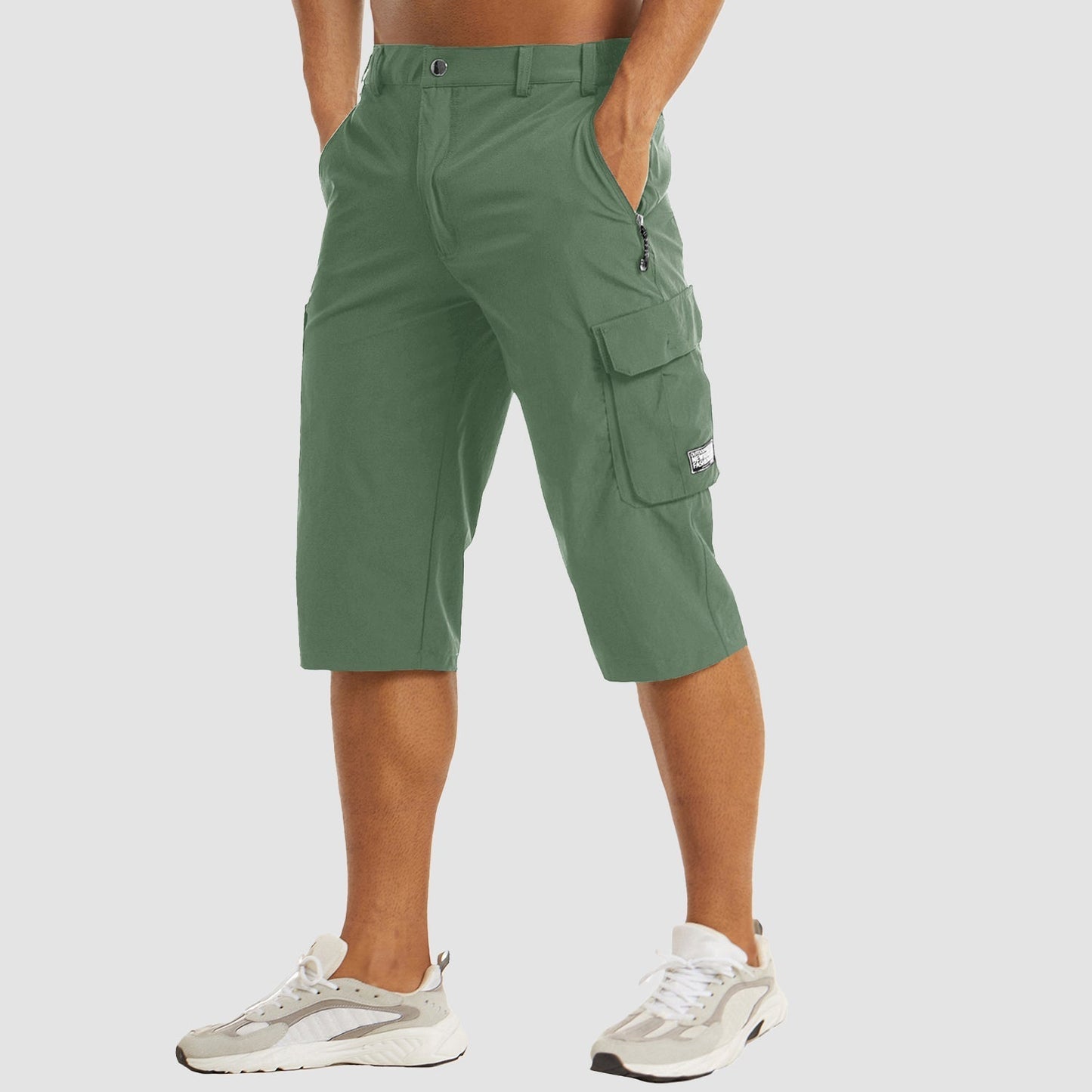 Street-Wave Men's Quick Dry Cargo Shorts Nylon Elastane For All Day Comfort And Versatility