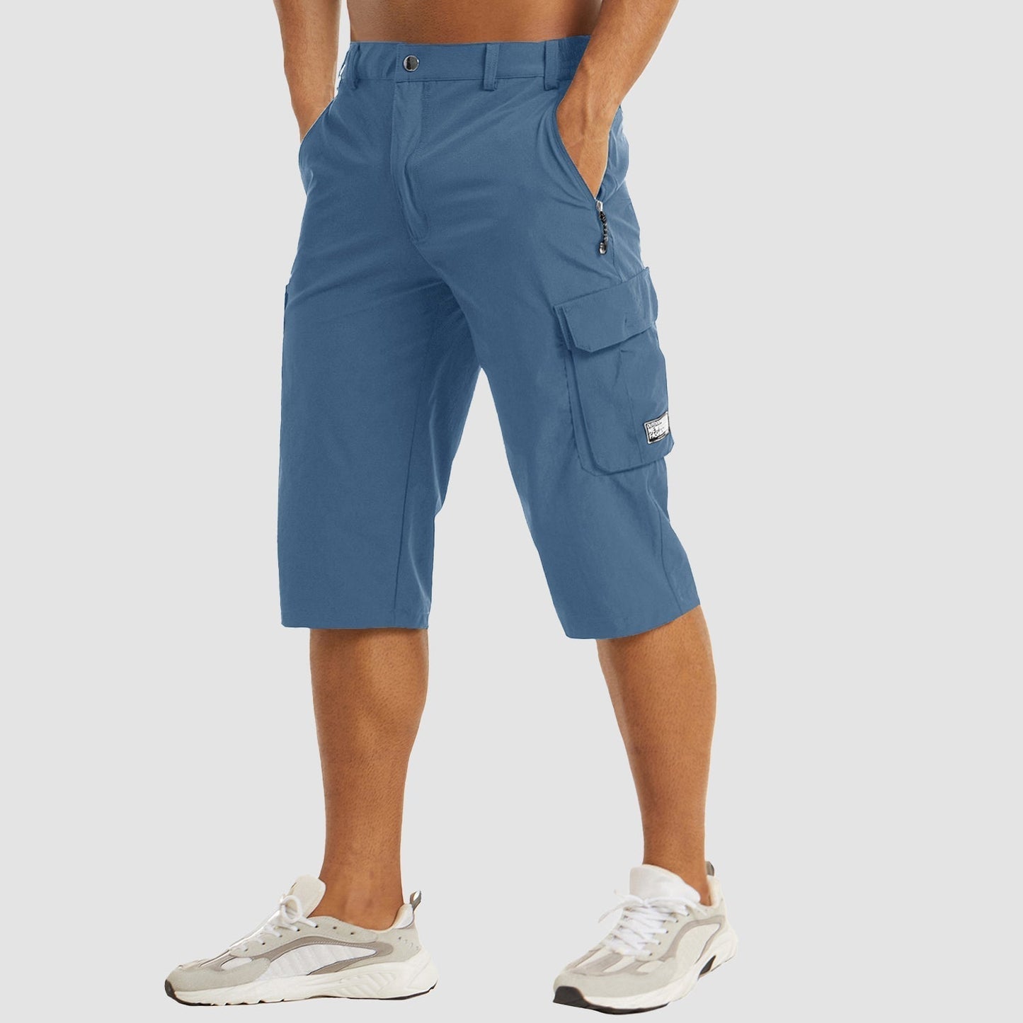 Street-Wave Men's Quick Dry Cargo Shorts Nylon Elastane For All Day Comfort And Versatility