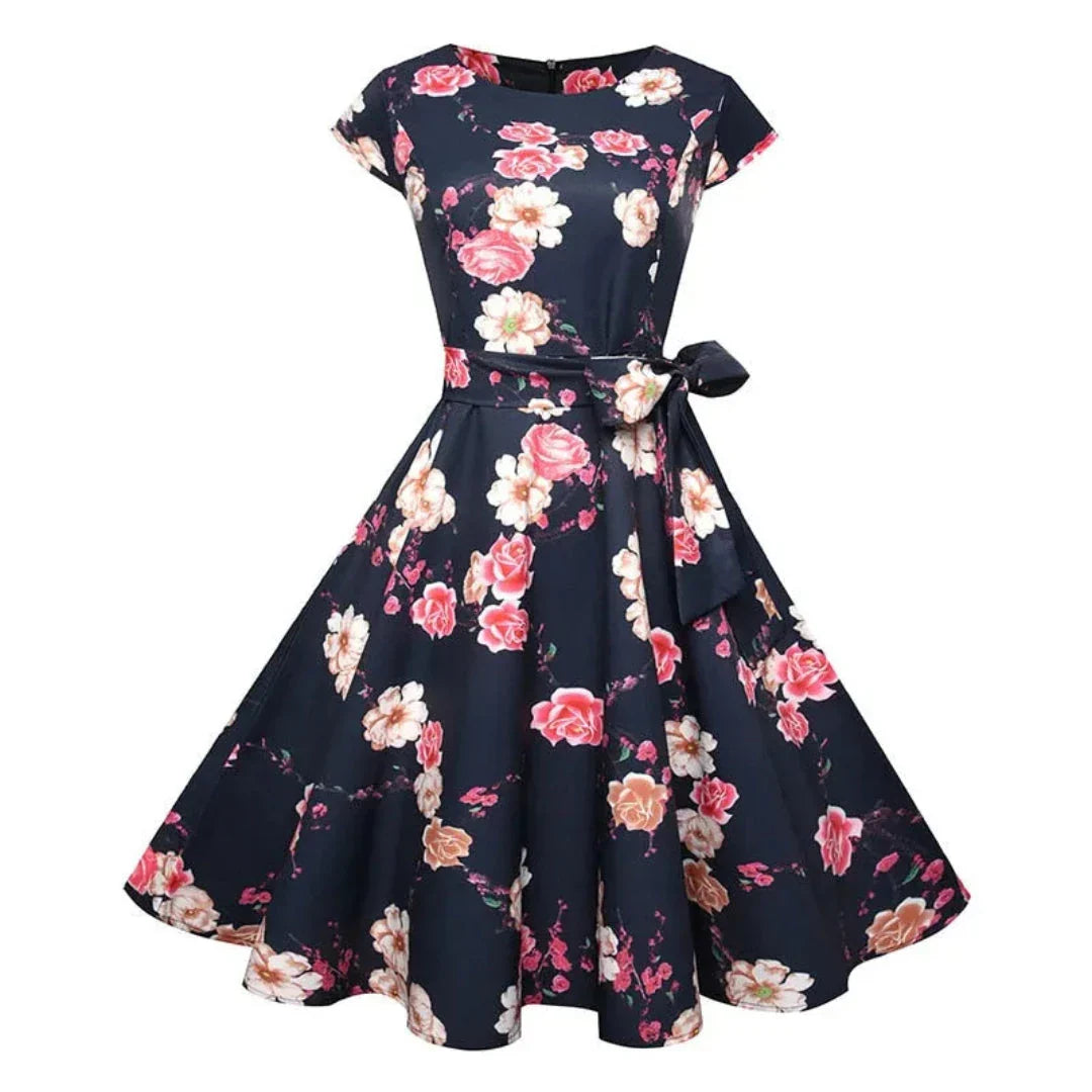 Mandy 1950s Vintage Swing Dress