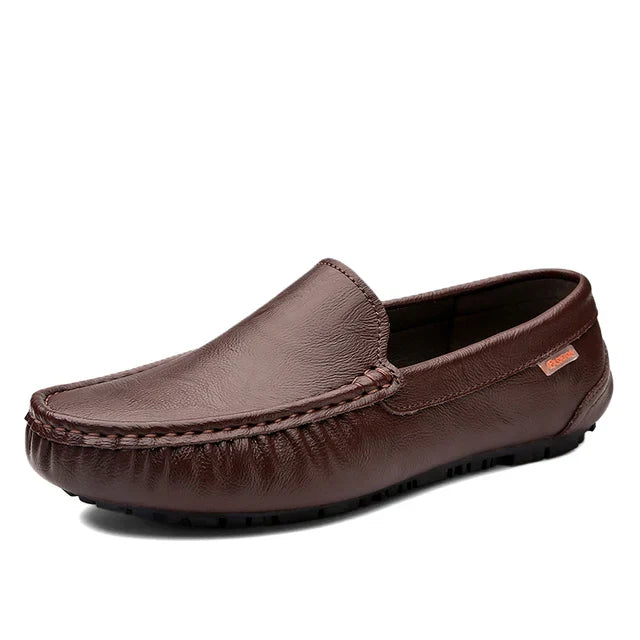 Street-Wave BellaVita Italian Style Slip-On Loafers For Men All-Day Comfort Non-Slip Sole