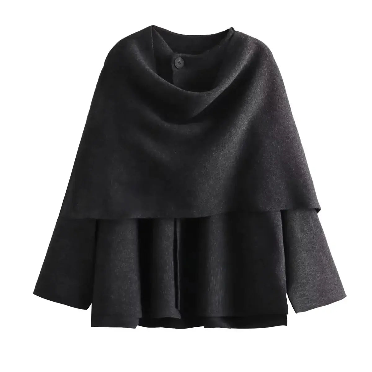Street-wave Asymmetric Womens Jacket Timeless Elegance With Modern Silhouette For Chic Fashion Lovers