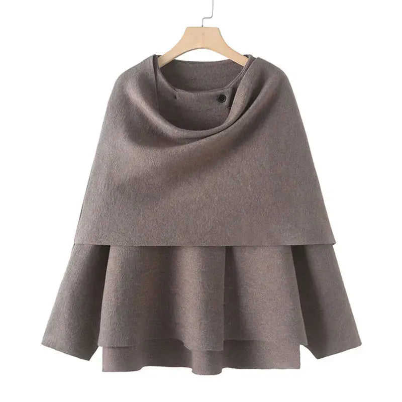 Street-wave Asymmetric Womens Jacket Timeless Elegance With Modern Silhouette For Chic Fashion Lovers