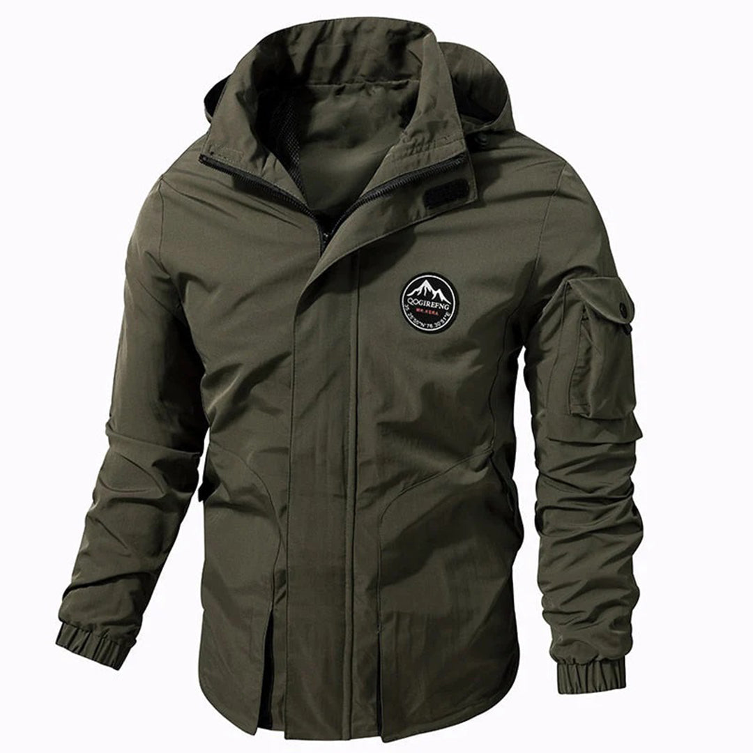 Mason Hooded Bomber Jacket For Men Warmth Weatherproof Comfort Stylish Winter Coat