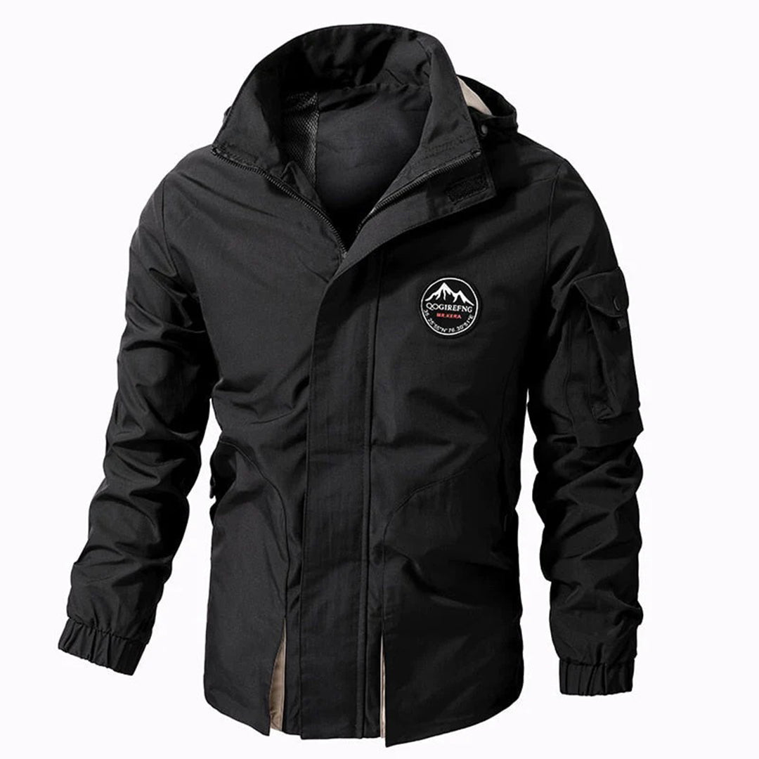 Mason Hooded Bomber Jacket For Men Warmth Weatherproof Comfort Stylish Winter Coat
