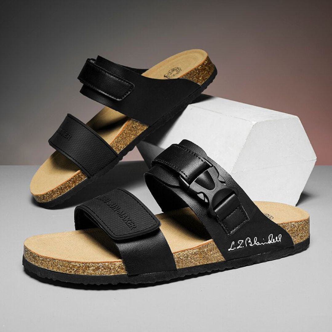 Matias Dual-Strap Sandals For All-Day Comfort By Waylynn