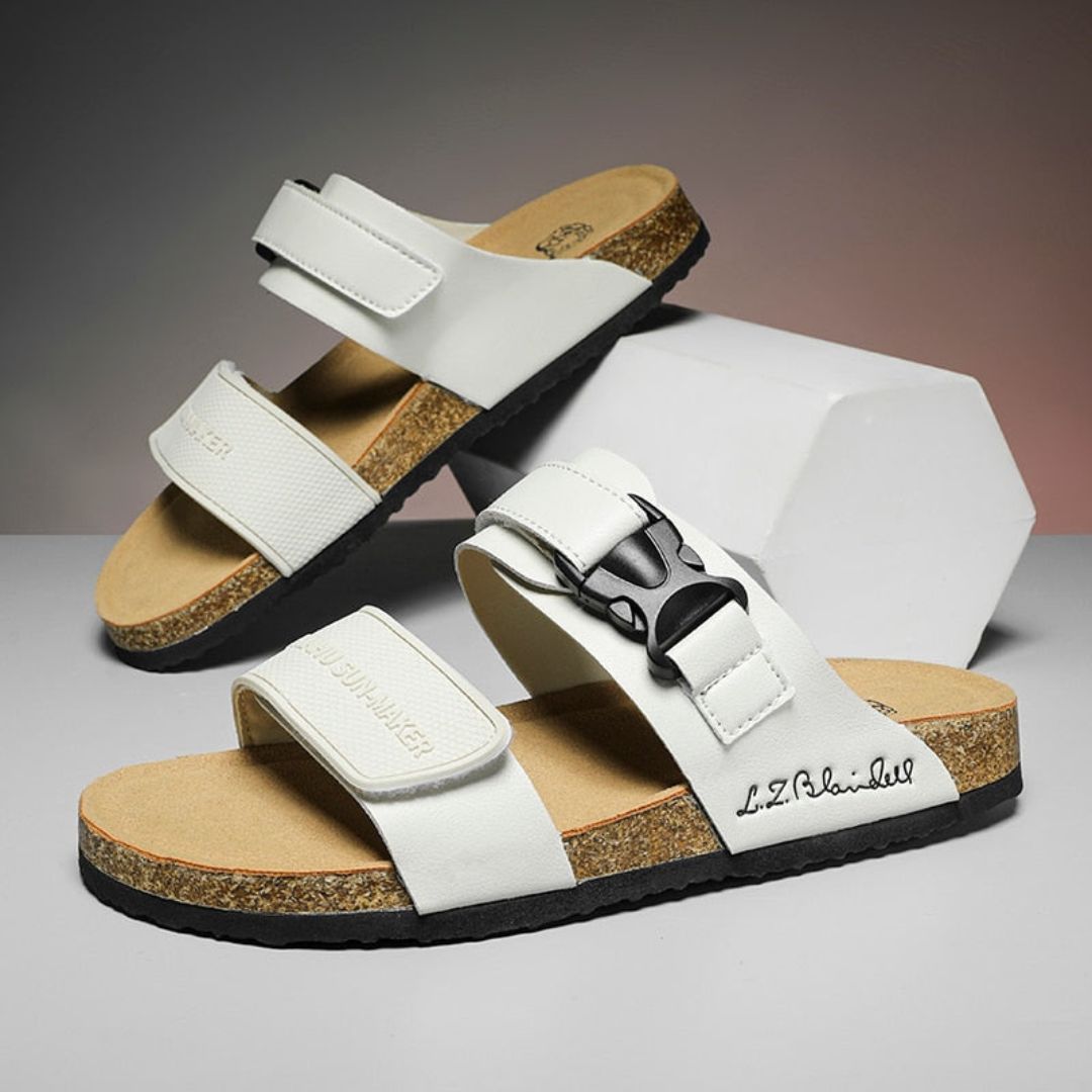 Matias Dual-Strap Sandals For All-Day Comfort By Waylynn
