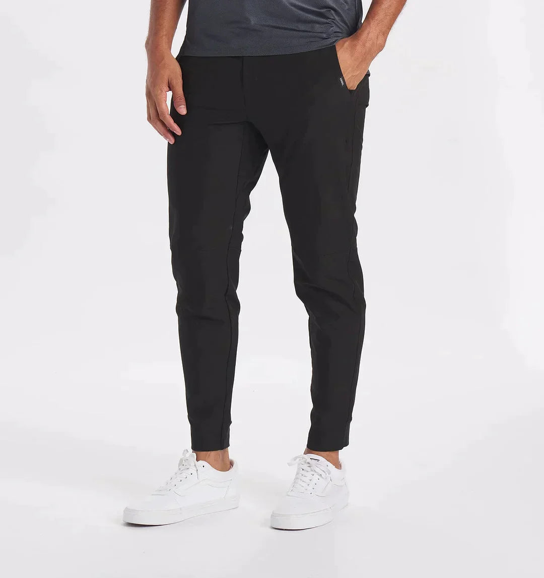 Street-Wave Men's Slim Fit Stretchable Trousers Modern Comfortable Everyday Casual Wear