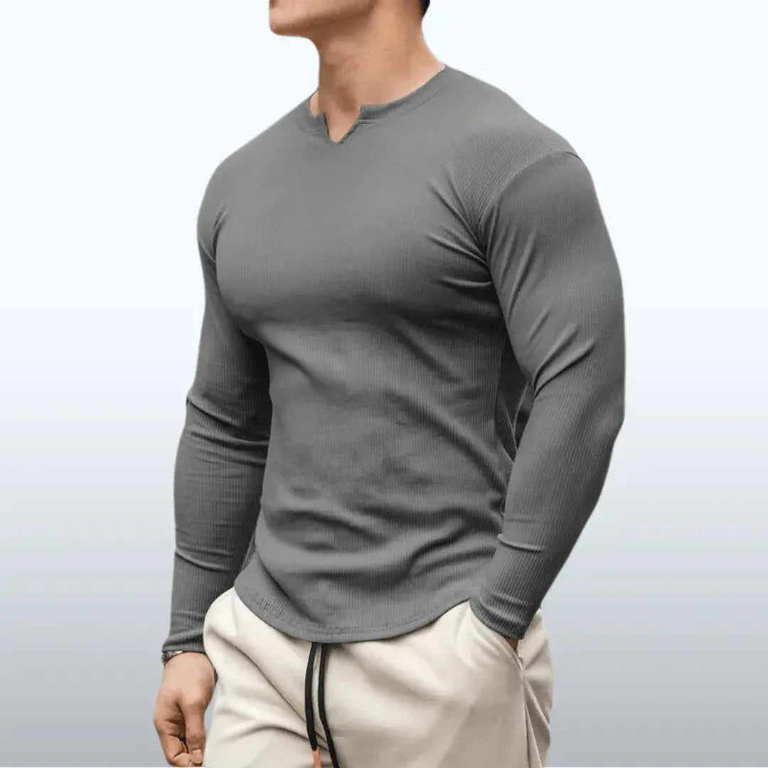 Max Fit Cotton Shirt By Street-Wave For Men Premium Breathable Cotton With V Tapered Shoulder To Waist Silhouette
