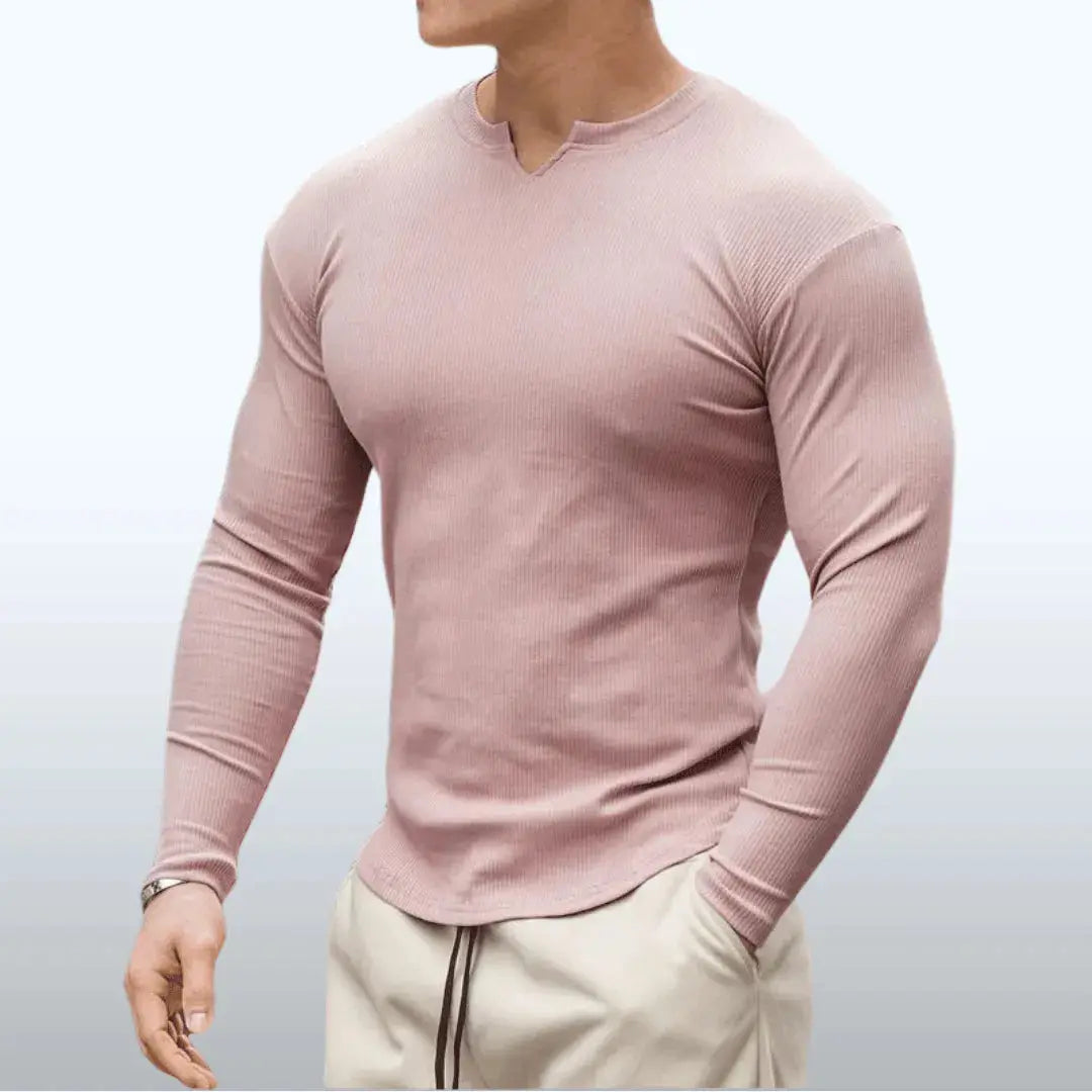 Max Fit Cotton Shirt By Street-Wave For Men Premium Breathable Cotton With V Tapered Shoulder To Waist Silhouette