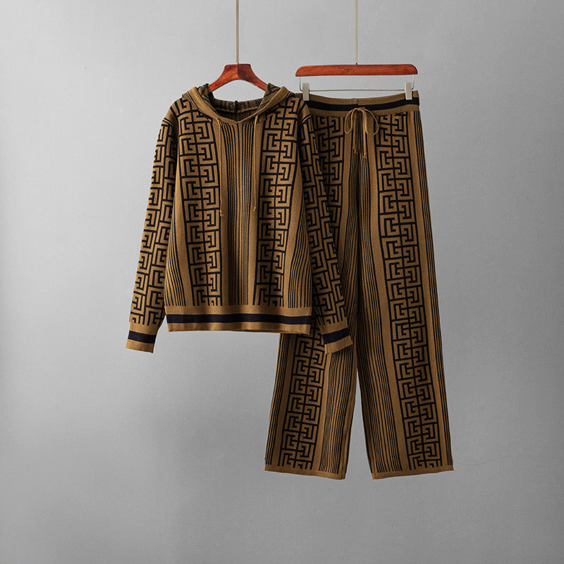 Maze Luxe Knitted 2-Piece Set