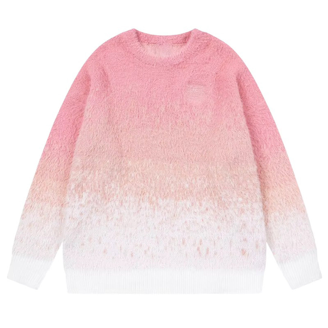 Knitted Gradient Sweater