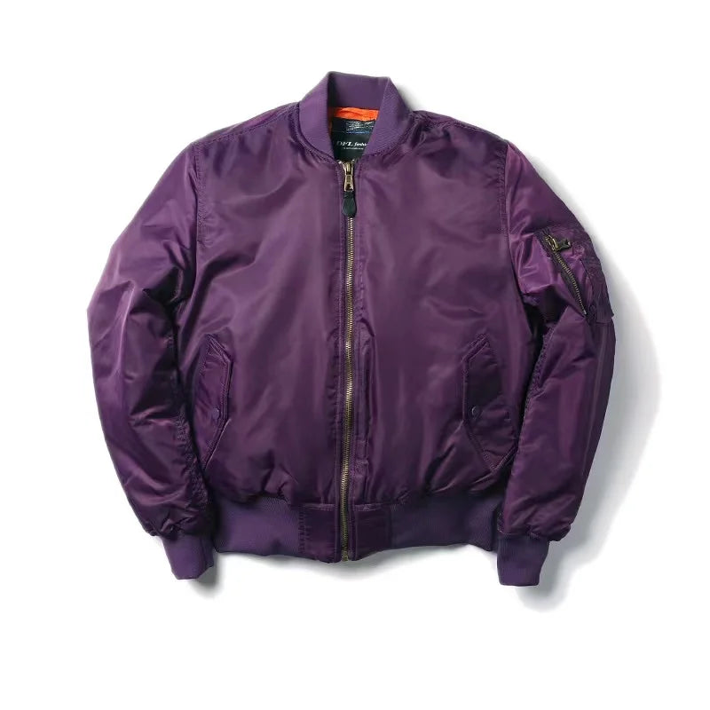 Street Wave Avelena Bomber Jacket for Women Elegant Warmth With Soft Inner Fleece Zip Closure