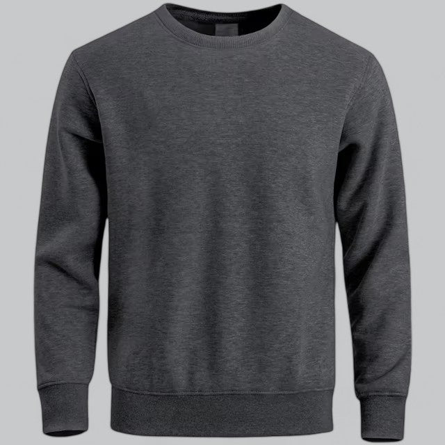 Street Wave Men Crewneck Sweater Long Sleeve Everyday Wear