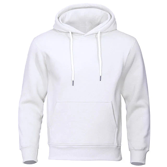 Street Wave Mens Cozy Drawstring Hoodie Front Pocket