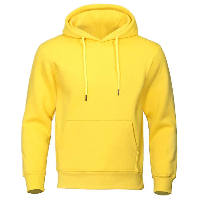 Street Wave Mens Cozy Drawstring Hoodie Front Pocket