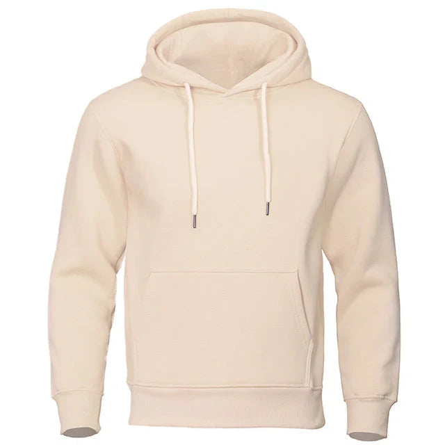 Street Wave Mens Cozy Drawstring Hoodie Front Pocket