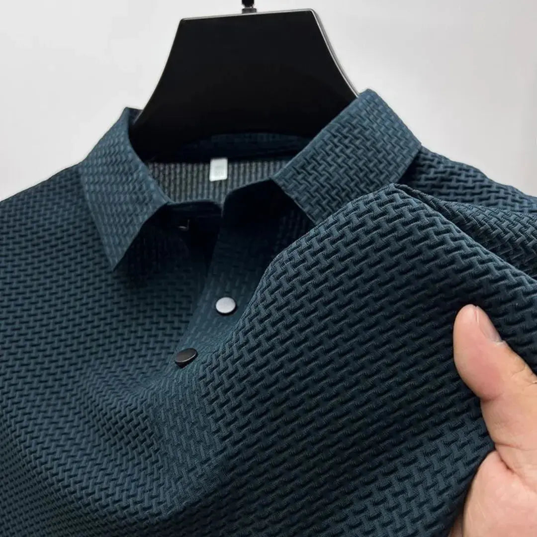 Street-Wave Mens Valiant Golf Shirt Moisture Wicking Breathable Lightweight Performance Polo For Golfers