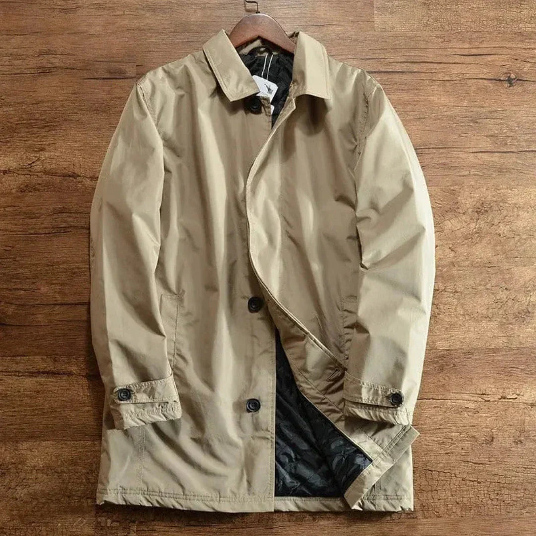 Waylynn Weatherproof Overcoat Unisex Tailored Warmth Durable
