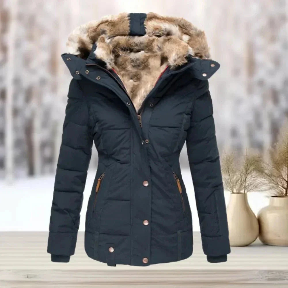 Waylynn Puffer Jacket Fur-Lined For Unisex Warmth And Style