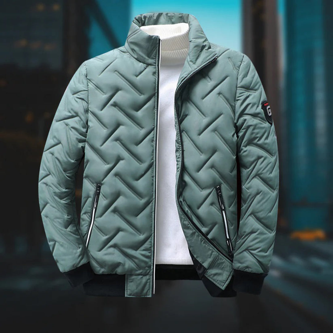 Street-Wave Mens Lightweight Puffer Jacket Warm And Stylish Everyday Essential For Men