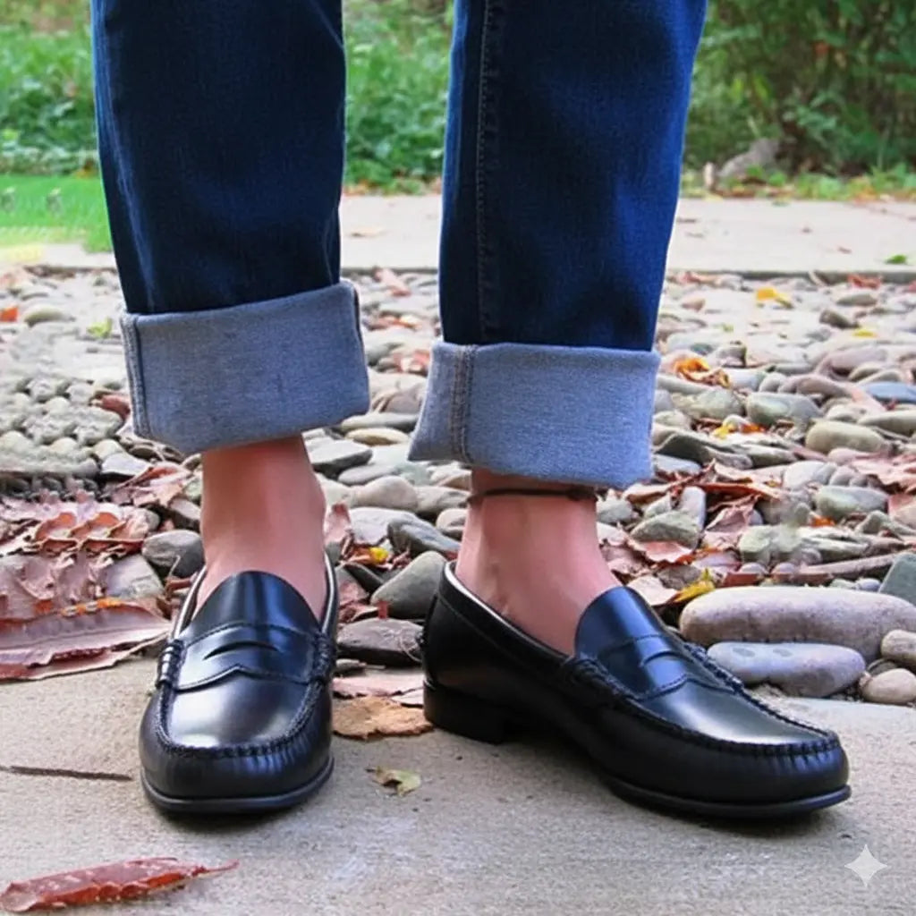 Street Wave Moc Toe Loafers For Women All Day Comfort