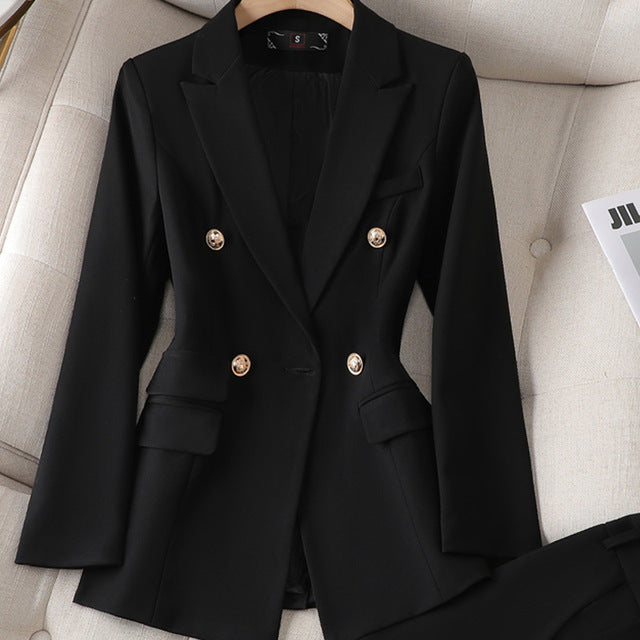 Street-wave White Blazer And Trouser Suit For Women Professionals Timeless Elegance With Modern Twist