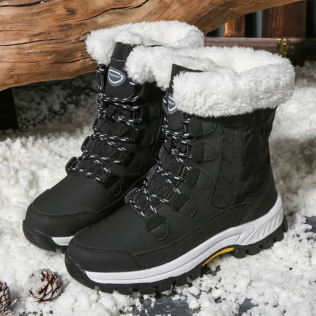 Street-Wave Classic Snow Boots All-Season Warmth Insulated Comfort Durable Footwear For Outdoor Adventurers