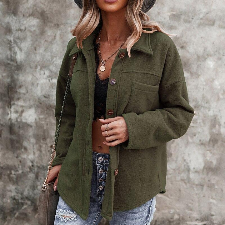 Streetwave Oversized Womens Jacket Cozy Soft Plush Outerwear For Modern Women All Season Wear