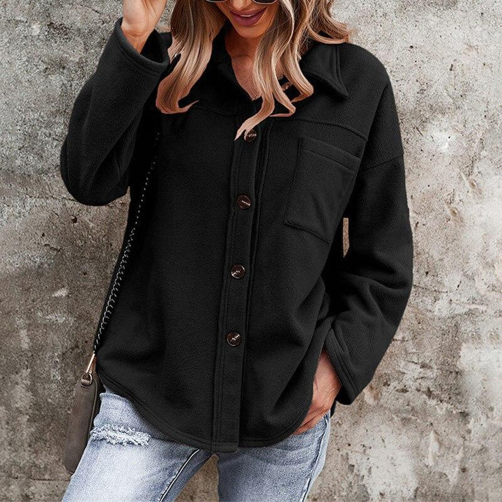 Streetwave Oversized Womens Jacket Cozy Soft Plush Outerwear For Modern Women All Season Wear
